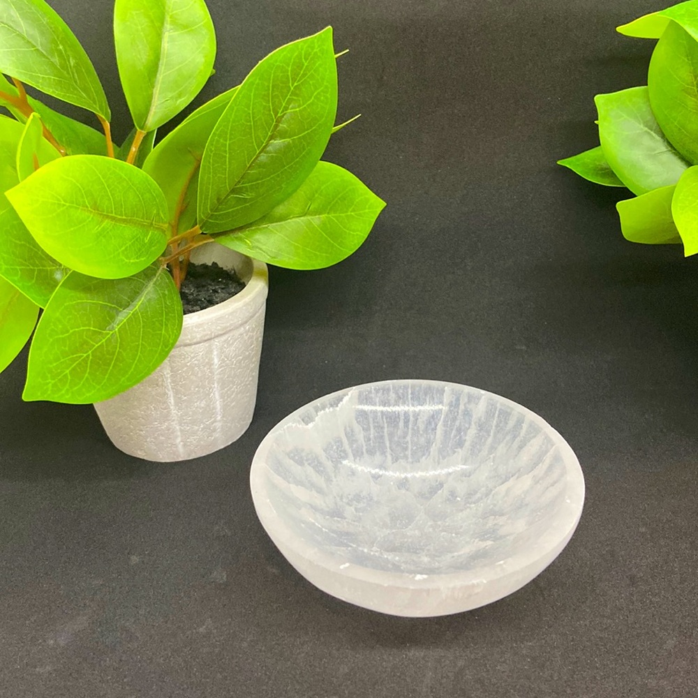 Polished Selenite Bowls